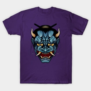 Tears of the Hannya - Oni mask T-Shirt